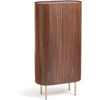Aslen Walnut/Leather Cabinet