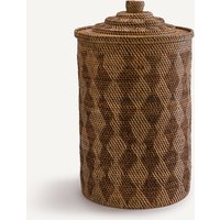 Basket in Woven Rattan Syan