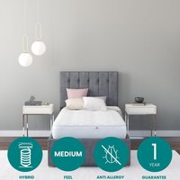 Aspire Essentials Pro Support Dual Memory Foam Hybrid Mattress