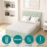 Aspire Essentials Pressure Relief Memory Foam Hybrid Mattress