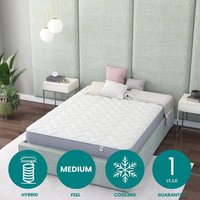 Aspire Essentials Cool-Touch Dual Memory Foam Hybrid Mattress