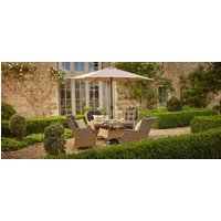 Hampshire 4S - 4 Seat Dining Set - Natural
