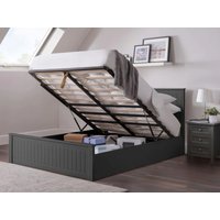Julian Bowen Maine Ottoman Bed Double Anthracite Ottoman Bed