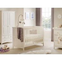 Julian Bowen Cameo Cot Bed Stone White Cot Bed