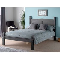 Snuggle Beds Corona Low End King Size Corona Grey Wooden Bed