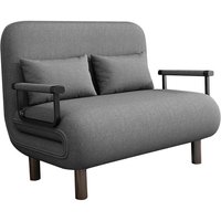 1x Folding Sofa Bed Couch Versatile 3 in 1 with 2 Soft Pillows Lounge Cotton Chair Lazy Cushion for