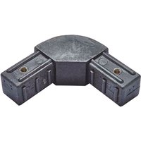 1PCS Bed Frame Plastic Connection Solid Elbow Row  Disassembly Frame Pipe Bilateral Joints Furniture