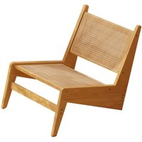 X&D Vine Woven Leisure Chair Single Sofa Chair For Home Use Quiet Style Home Kangaroo Bamboo Woven