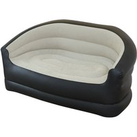 1pc Outdoor portable inflatable bed, lounging double sofa, folding camping inflatable recliner,
