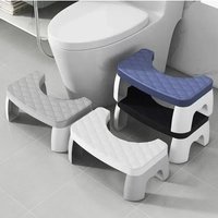 1 PCS Toilet Squat Stool Removable Non-slip Toilet Seat Stool Portable Squat Stool Home Adult