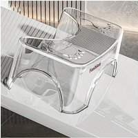 1Pc Toilet Squat Stool for Adults - Portable Bathroom Step Stool with Non-Slip Base, Ergonomic